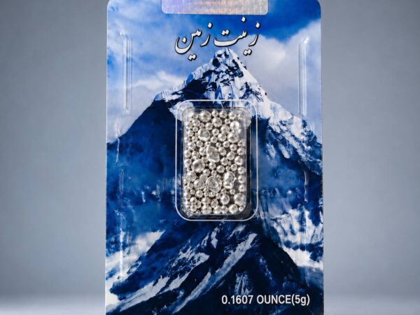 دانه نقره خالص 5گرمی