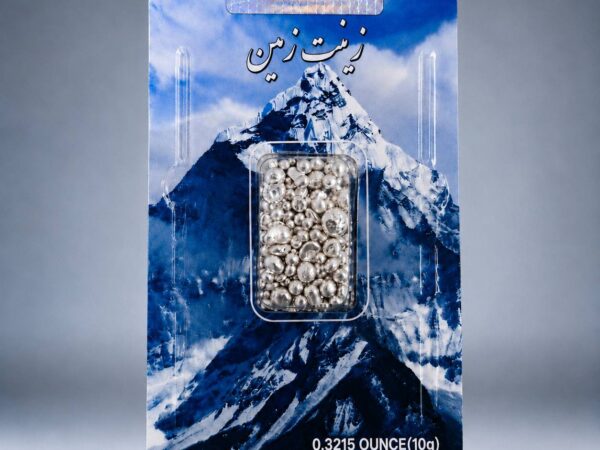 دانه نقره خالص 10 گرمی